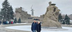 Сын ветерана Великой Отечественной войны побывал в местах, где сражался его отец