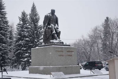 12 января в Горно-Алтайске прошло памятное мероприятие, посвященное 155-летию со дня рождения Г.И. Чорос-Гуркина, в Горно-Алтайске