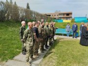 Фото 1 - Состоялись очередные проводы казаков – добровольцев в зону специальной военной операции.