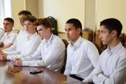 Фото 11 - Встреча с победителями региональных этапов Всероссийского слета казачьей молодежи «Готов к труду и обороне и Всероссийской спартакиады допризывной казачьей молодежи состоялась в Доме Дружбы народов