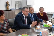 Фото 4 - В редакции республиканской газеты «Алтайдын Чолмоны» прошла встреча с Бронтоем Янговичем Бедюровым народным писателем Республики Алтай