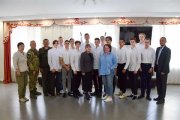 Фото 1 - Встреча с победителями региональных этапов Всероссийского слета казачьей молодежи «Готов к труду и обороне и Всероссийской спартакиады допризывной казачьей молодежи состоялась в Доме Дружбы народов