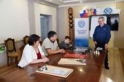 Фото 7 - В Доме Дружбы народов прошла выставка книг на челканском языке и мастер-класс по народной игре «Алтай шатра».