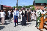 Фото 6 - Вчера в Горно-Алтайске открыли храм Русской Православной Старообрядческой церкви во имя Смоленской иконы Божьей Матери «Одигитрии»