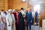 Фото 5 - Вчера в Горно-Алтайске открыли храм Русской Православной Старообрядческой церкви во имя Смоленской иконы Божьей Матери «Одигитрии»